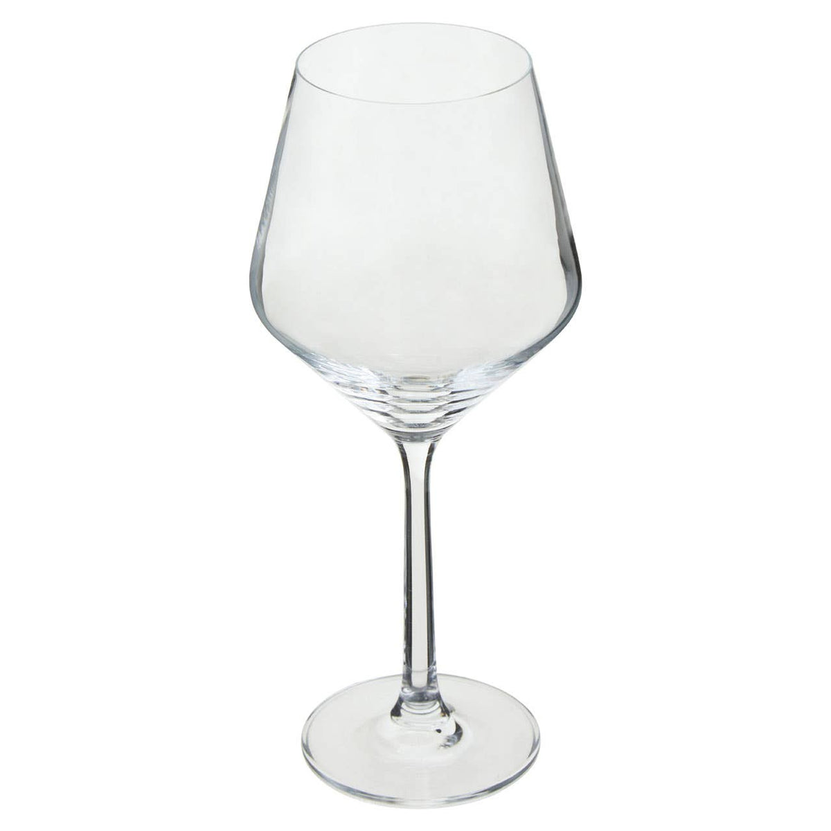 Ada Set Of 4 Crystal Burgundy Glasses