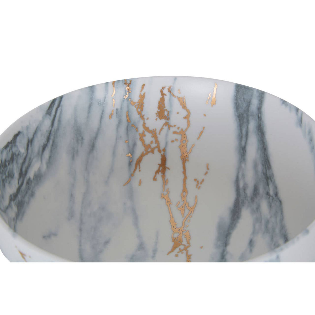 Marble Luxe Salad Bowl