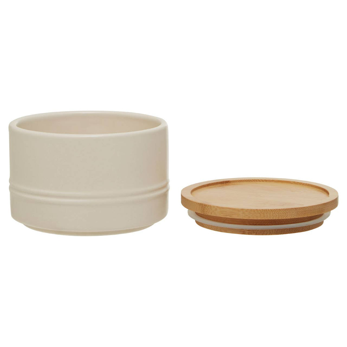 Fenwick Cream Small Stoneware Canister