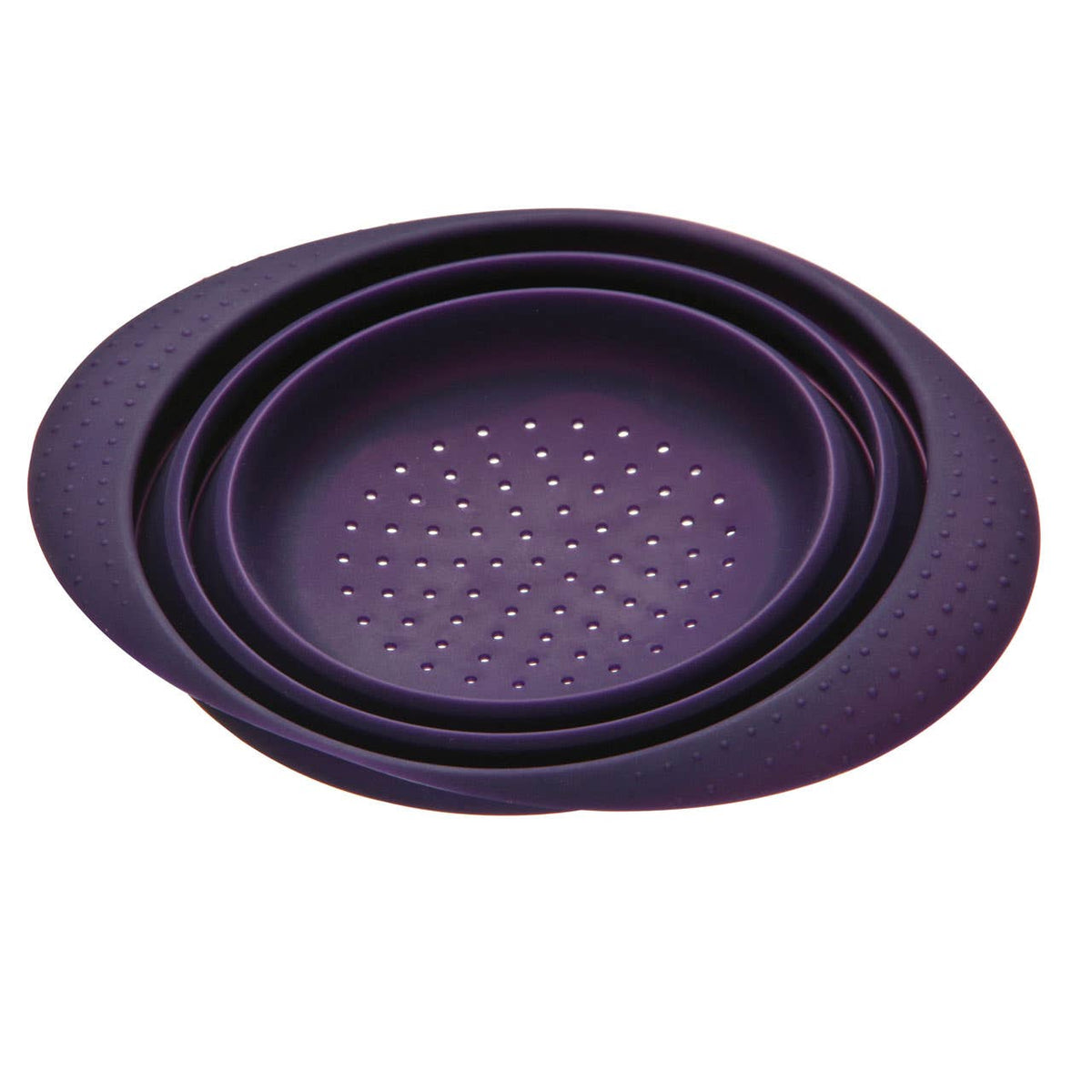 Zing Purple Collapsible Colander