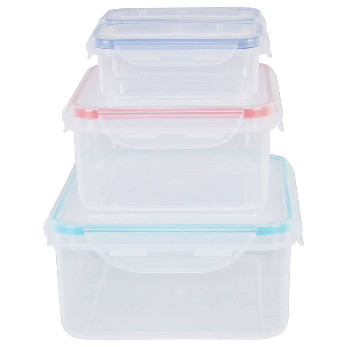 Herrela 4 Piece Food Containers with Airtight Lids
