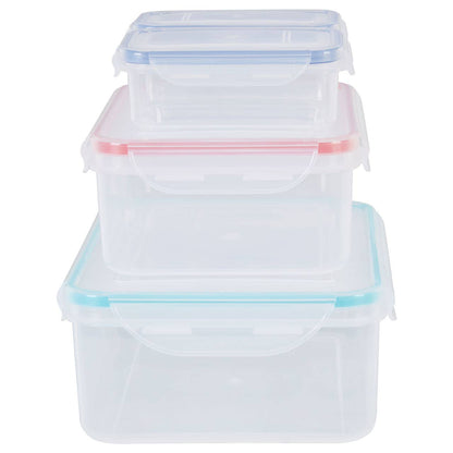 Herrela 4 Piece Food Containers with Airtight Lids