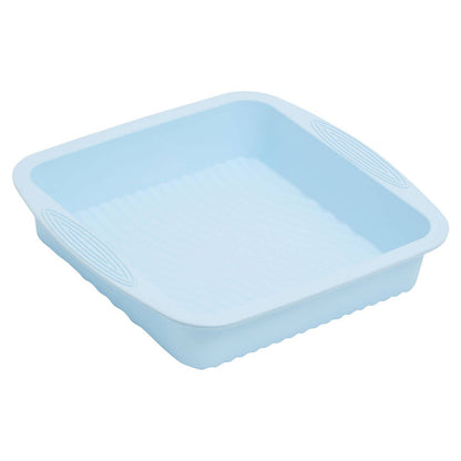 Zing Pastel Blue Square Cake Mould