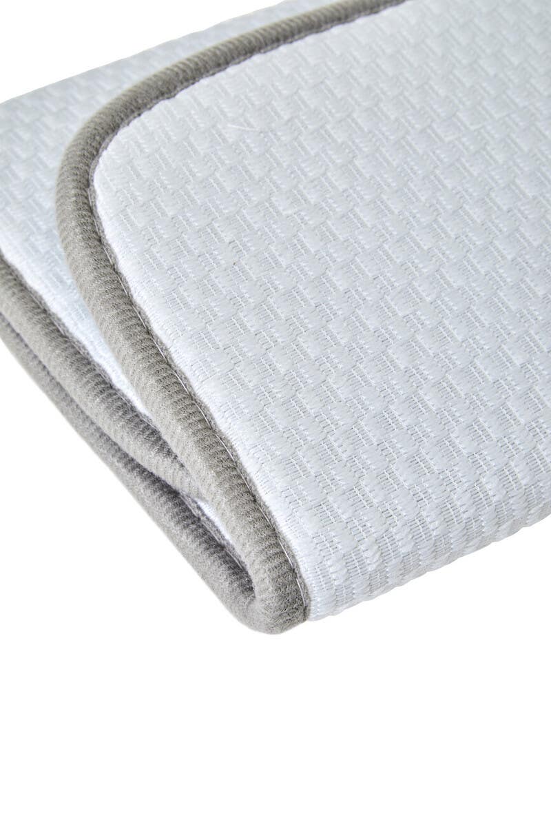 Sinkside Dish Drying White Mat