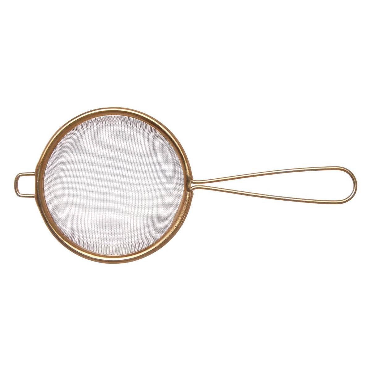 Alchemist Small Gold Finish Round Sieve