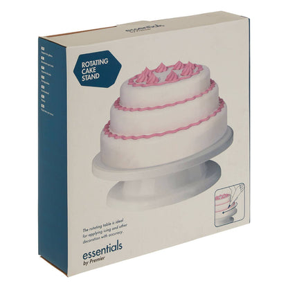 Romm White Cake Decorating Turntable Stand