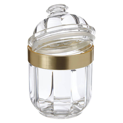 Guan Small Gold Acrylic Storage Jar