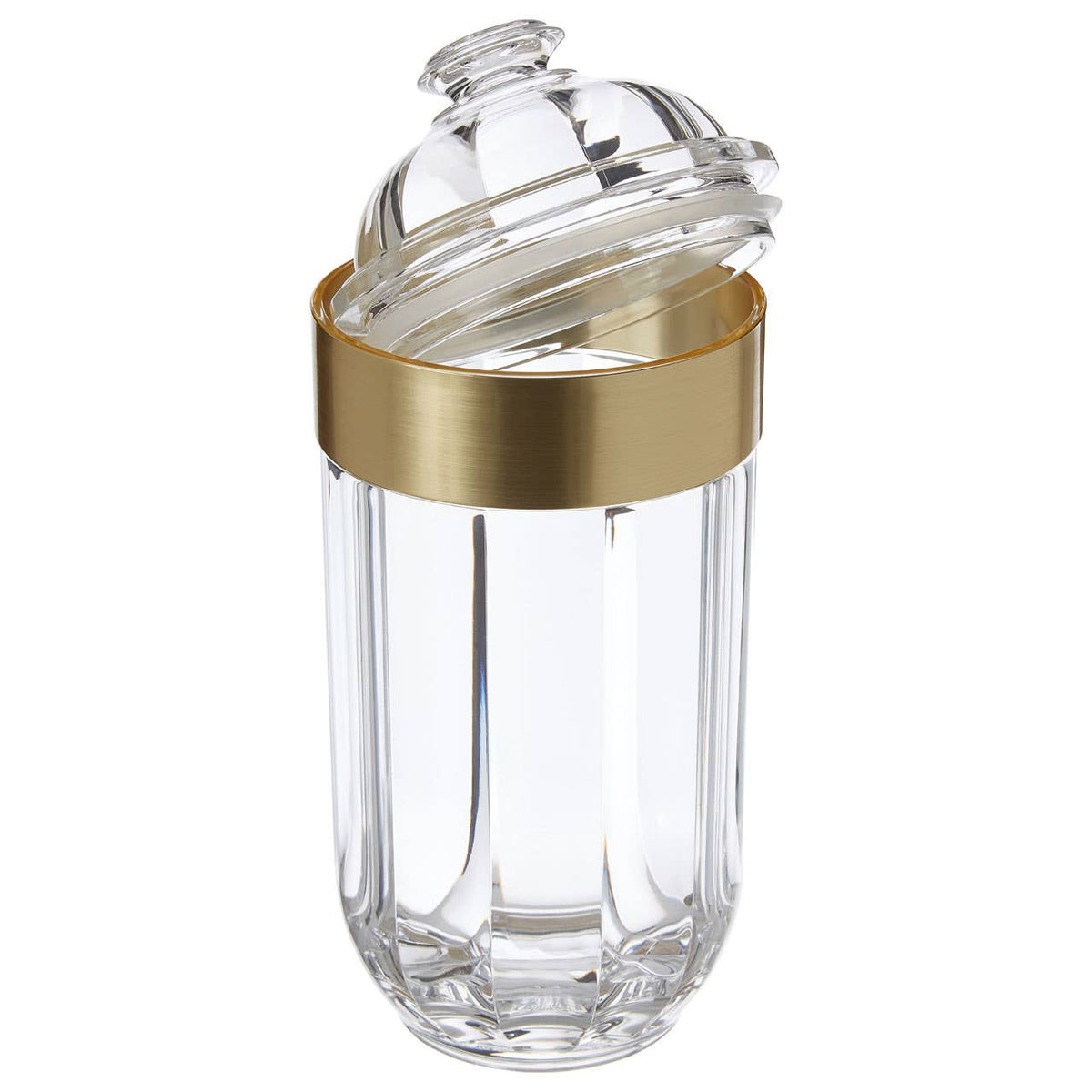 Guan Large Light Gold Acrylic Storage Jar
