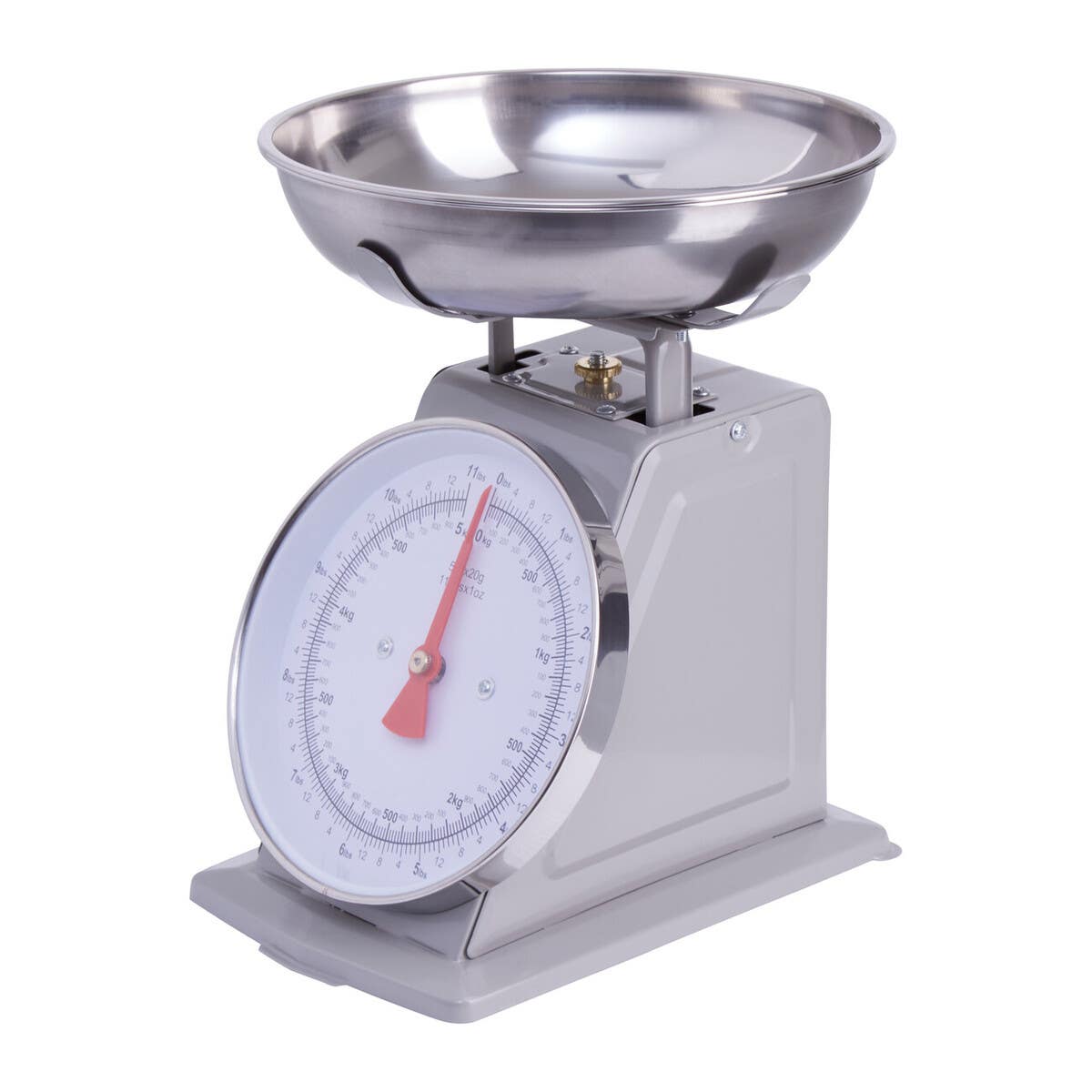 Olivier 5kg Grey Retro Kitchen Scale