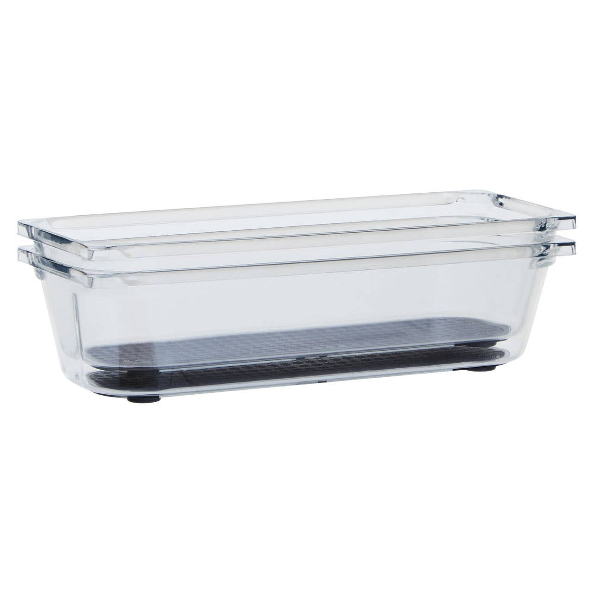 Romm Small Set Of Two Kitchen Organisers With Rubber Insert