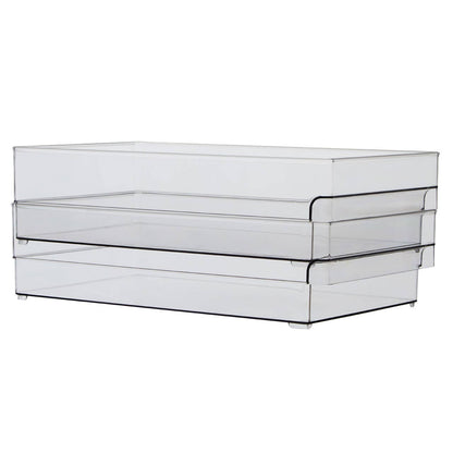 Romm Large Set Of Two Fridge Storage Trays
