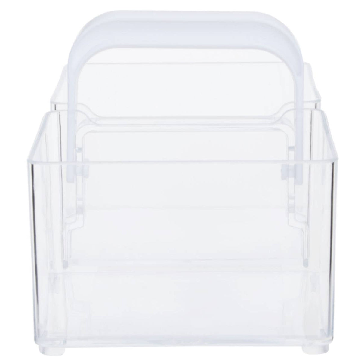 Romm Clear Plastic Kitchen Organiser With Handle