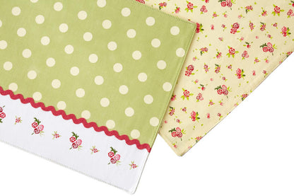 Set Of Four Rose Cottage Placemats