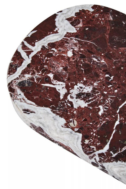 Salmo Oval Red Marble Serving Board