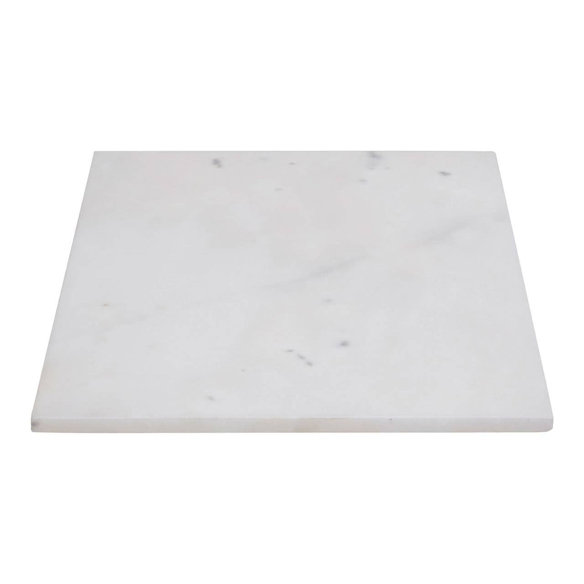 Kindia Rectangular White Marble Chopping and Serving Board