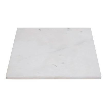 Kindia Rectangular White Marble Chopping and Serving Board