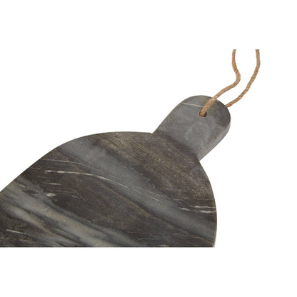 Marmore Rounded Grey Marble Chopping And Serving Board
