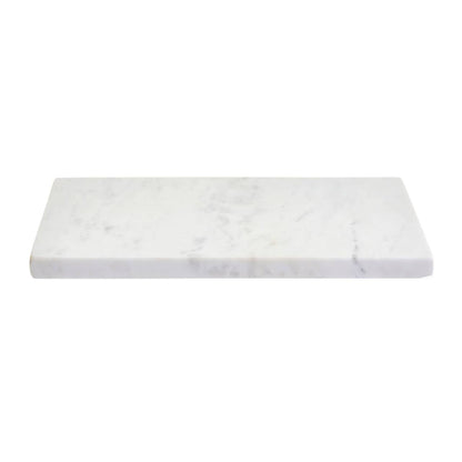 Salerno White Marble Rectangular Chopping or Serving Board