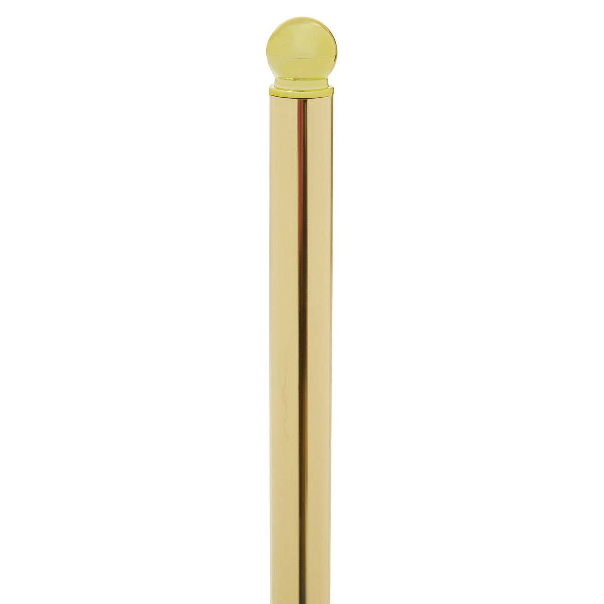Delphine Gold Kitchen Roll Holder With Marble Base