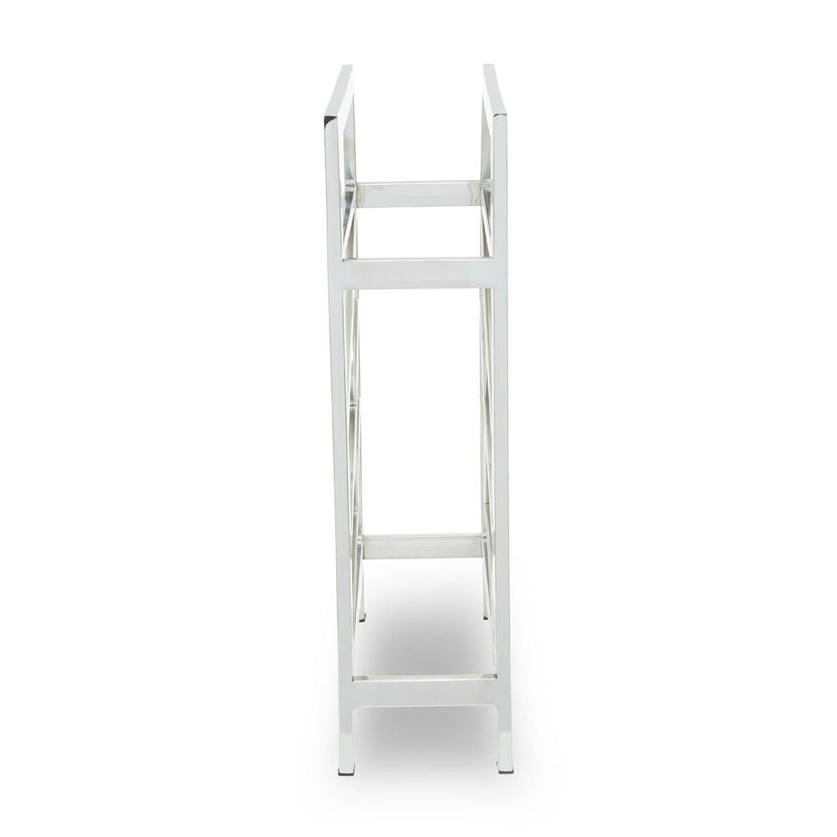 Barolo Silver Floorstanding  12 Bottle Wine Rack