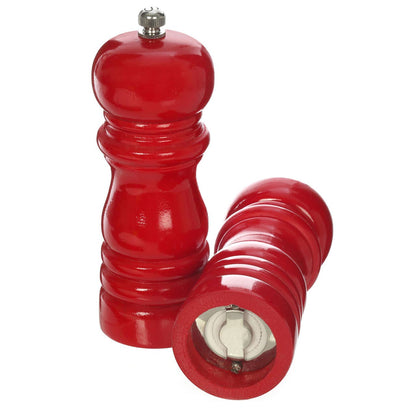 Salta Red Hi Gloss Salt and Pepper Set