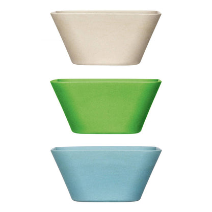 Eden Blue Bamboo Fibre Salad Bowl