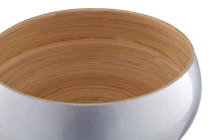 Kyoto Small Silver Bamboo Bowl