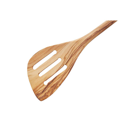 Kora Olive Wood Slotted Spatula