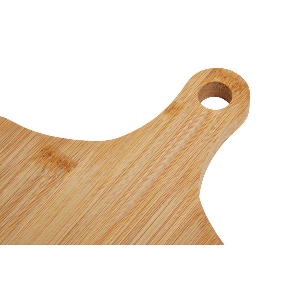 Aleki Set of Three Bamboo Chopping and Serving Boards with Handles