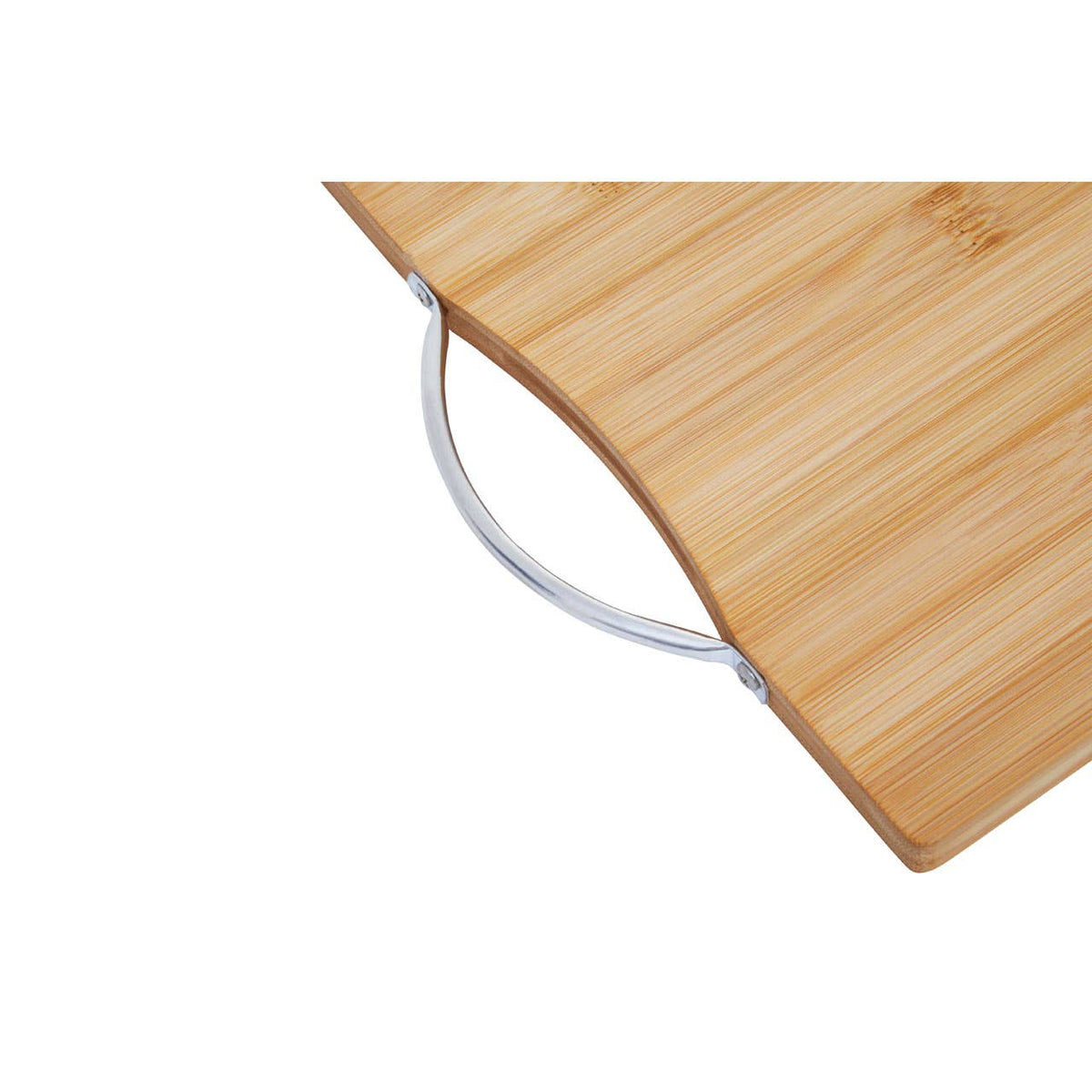 Aleki Medium Rectangular Bamboo Chopping and Serving Board with handle