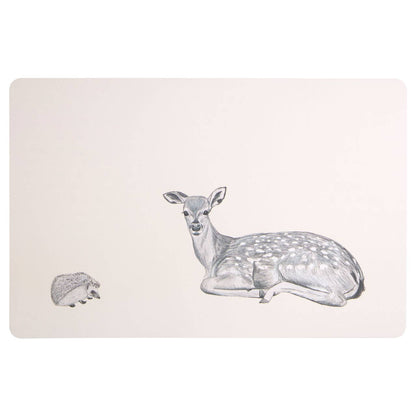 Effy Set Of Two Mini Forest Placemats And Coasters