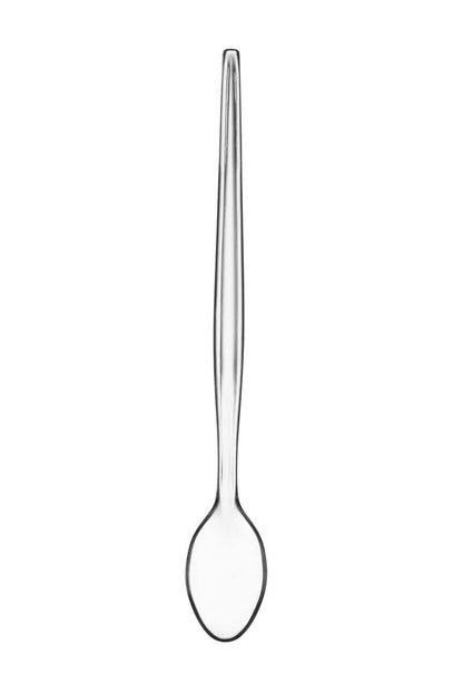 Summer Set Of Six Plastic Sundae Spoons - Clear