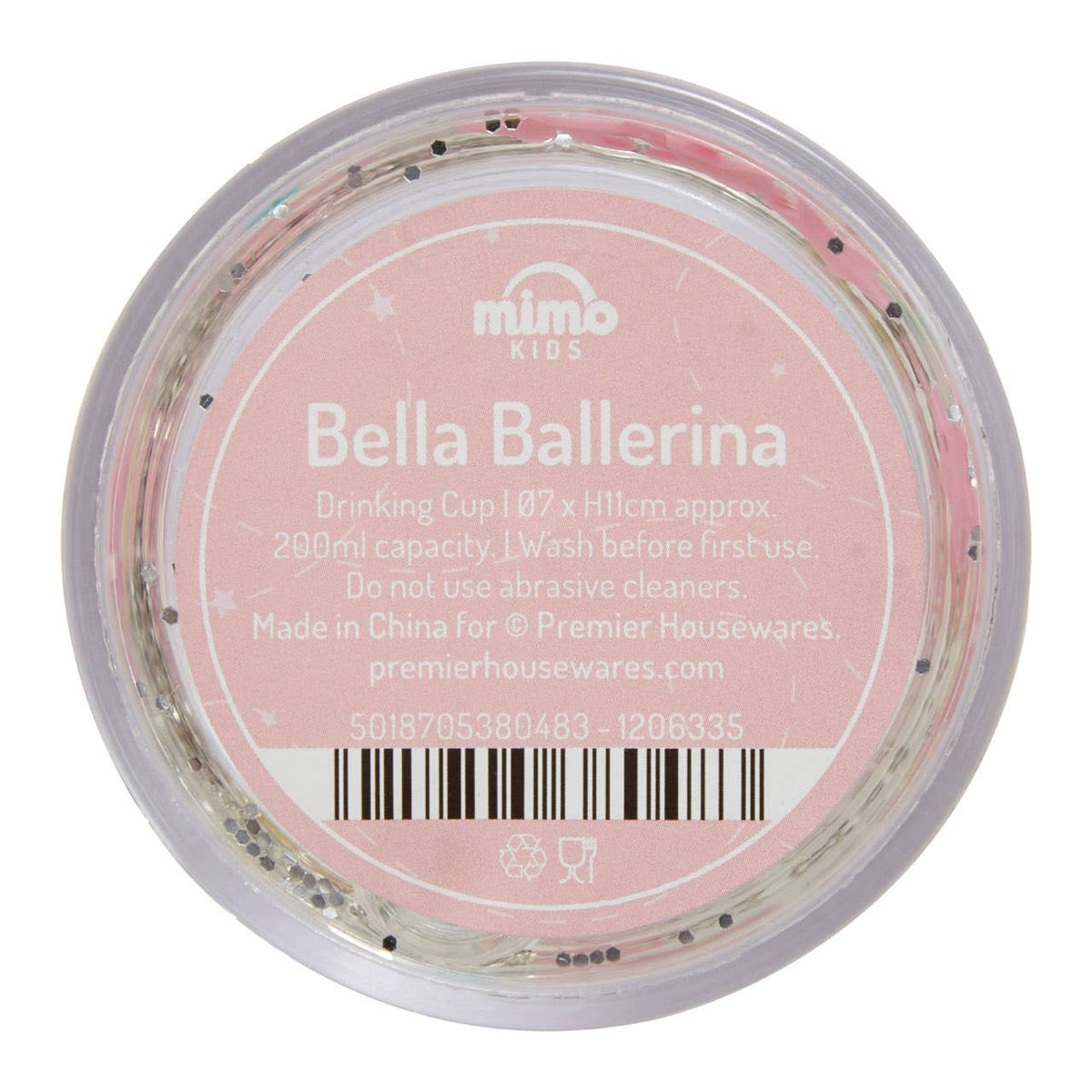 Mimo Kids Bella Ballerina Drinking Cup 200ml