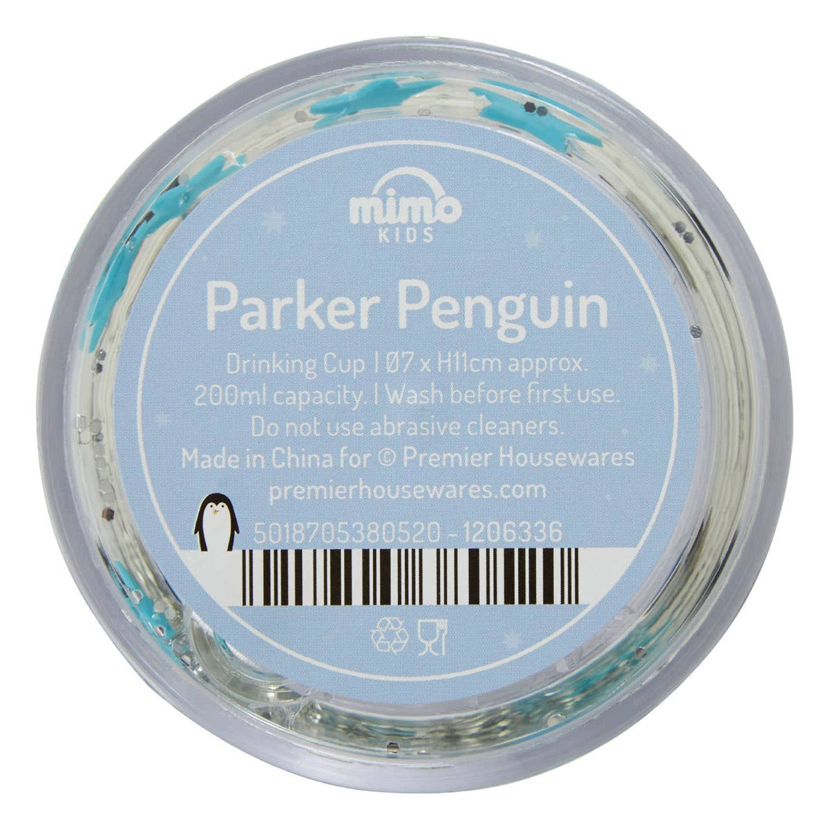Mimo Kids Parker The Penguin Drinking Cup 200ml