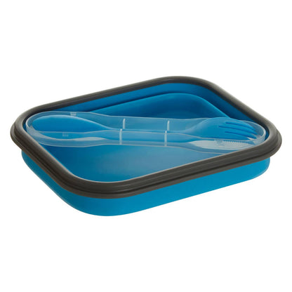 Grub Tub Blue Collapsible Lunch Box