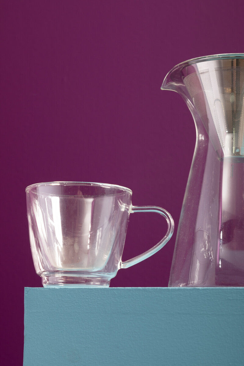 Amari Double Wall Glass Mug 190ml