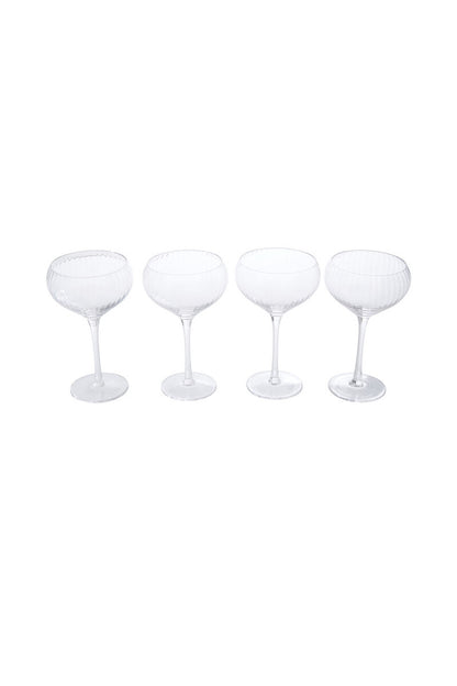 Lyle Set of Four Cocktail Glasses