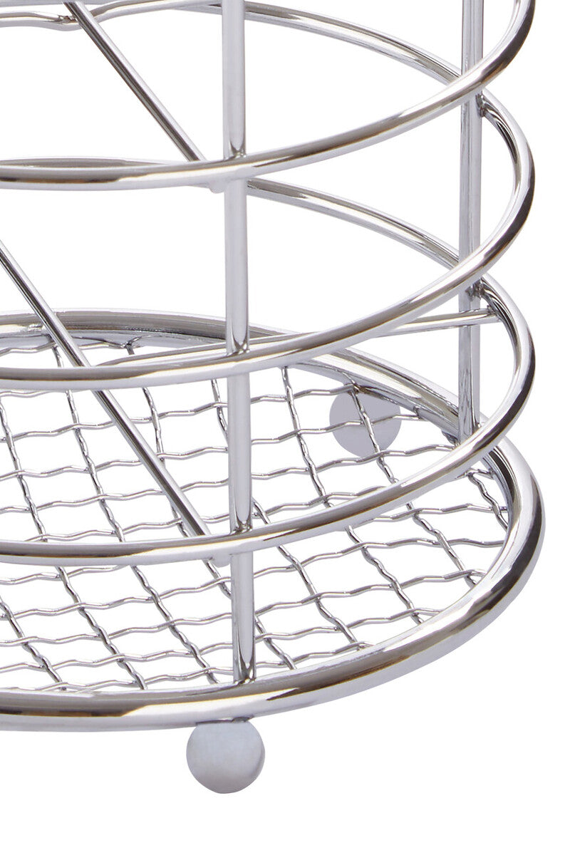 Soren Chrome 4 Section Cutlery Caddy