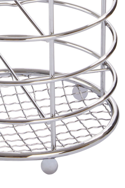 Soren Chrome 4 Section Cutlery Caddy
