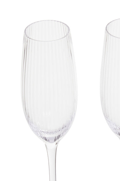 Lyle Set of Four Champagne Glasses