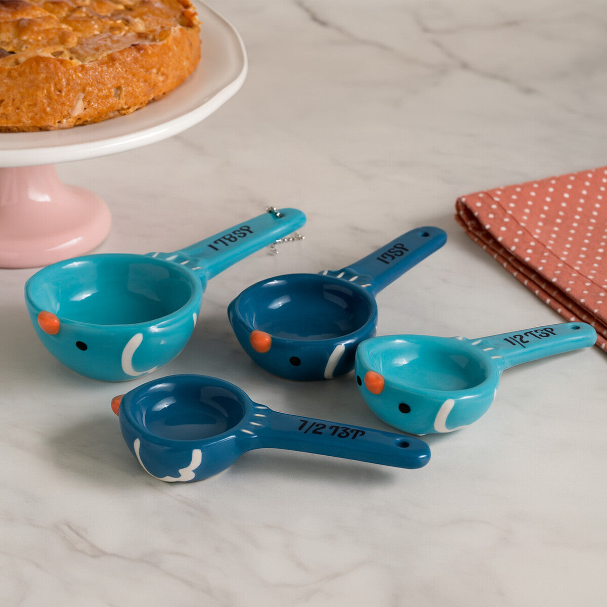Pretty ThingsSet of 4 Birdy Measuring Spoons