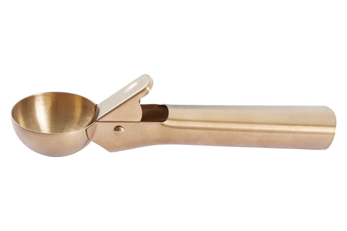 Barron Light Gold Finish Ice Cream Scoop