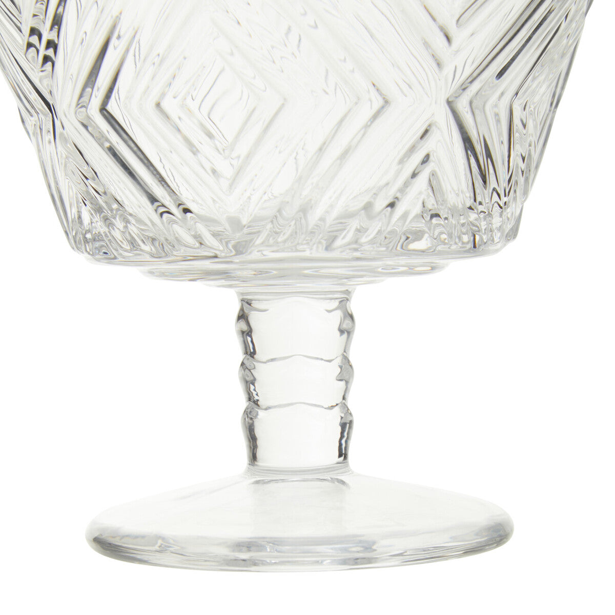 Fleur Set of 4 Glass Dessert Bowls