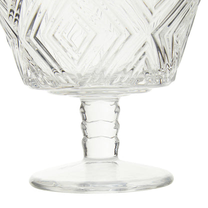 Fleur Set of 4 Glass Dessert Bowls