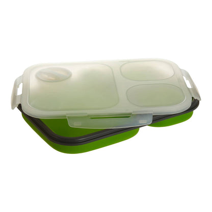 Grub Tub Green Collapsible Lunch Box With Spork