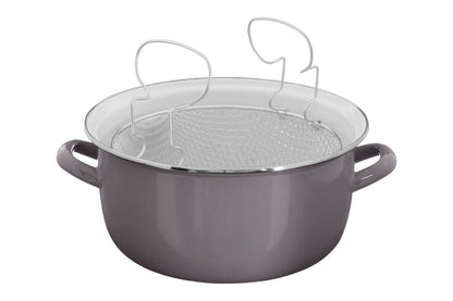 Telo Cool Grey Deep Fryer