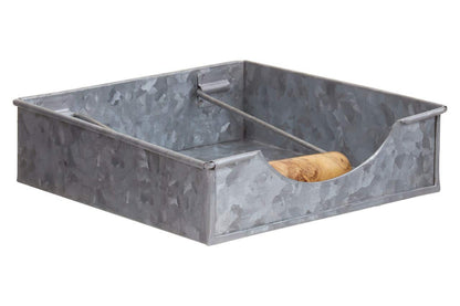 Drummond Galvanised Steel Napkin Holder