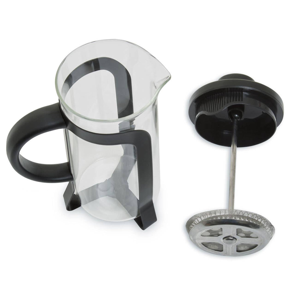 Akeala Matte Black Cafetiere 350 ml