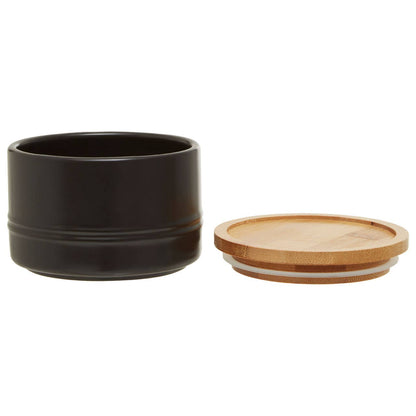 Fenwick Black Small Stoneware Canister