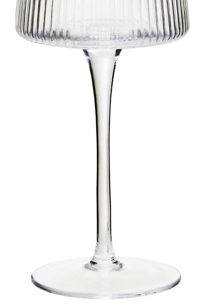Eldon Set of Four Ribbed Wine Glasses MOB
